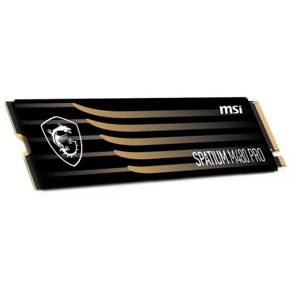 SSD MSI Spatium M480 PRO M.2 NVMe 1 ТБ Скорость чтения: 7400 MБ/ с,
Скорость записи: 6000 МБ/ с photo 3