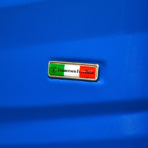 Valiză Francesco Ferellino Azzurro Blue 40 l  photo 4