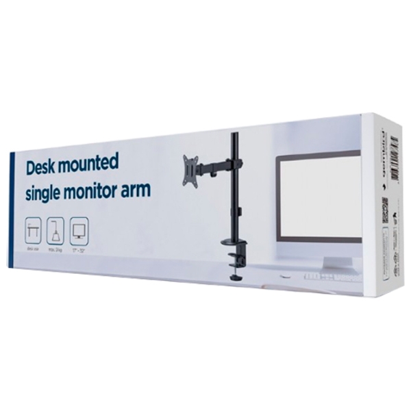 Suport pentru monitor Gembird MA-D1-03 Black VESA 100 x 100 mm photo 12