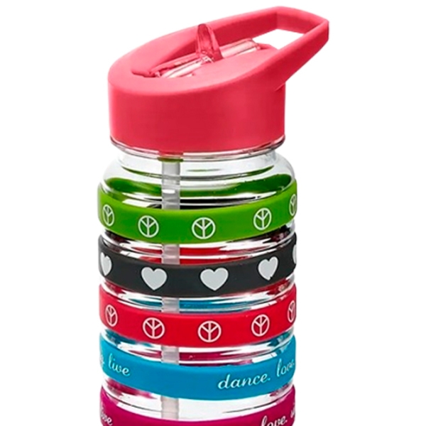 Sticlă pentru apă Eyun Arenasport Pink 650 ml photo 2