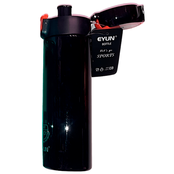 Sticlă pentru apă Eyun Arenasport Black 650 ml photo 1