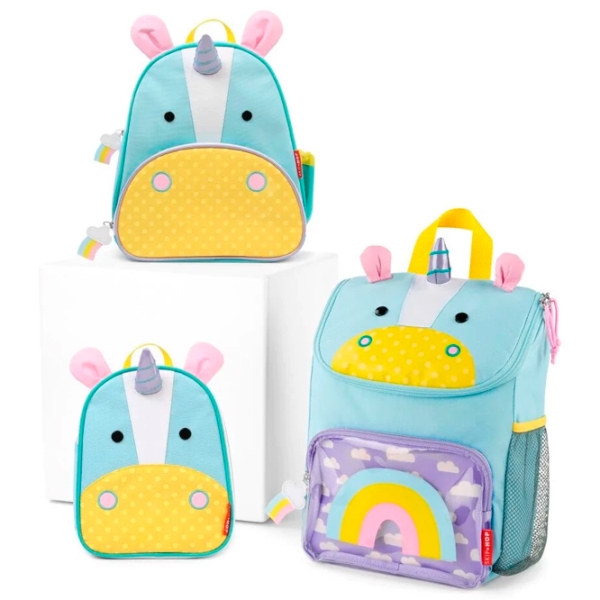 Ghiozdan pentru copii Skip Hop Zoo Blue  photo 4