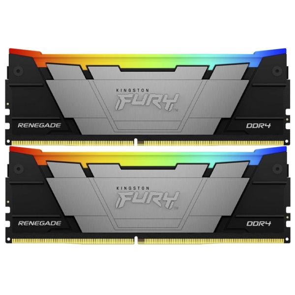 Memorie RAM 64 GB Kingston FURY Renegade RGB SDRAM KF436C18RB2AK2/64 DIMM, DDR4, 3600 MHz photo 2