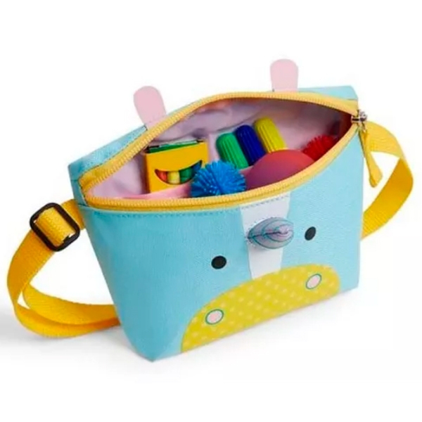 Geanta de talie Skip Hop Zoo Blue  photo 3