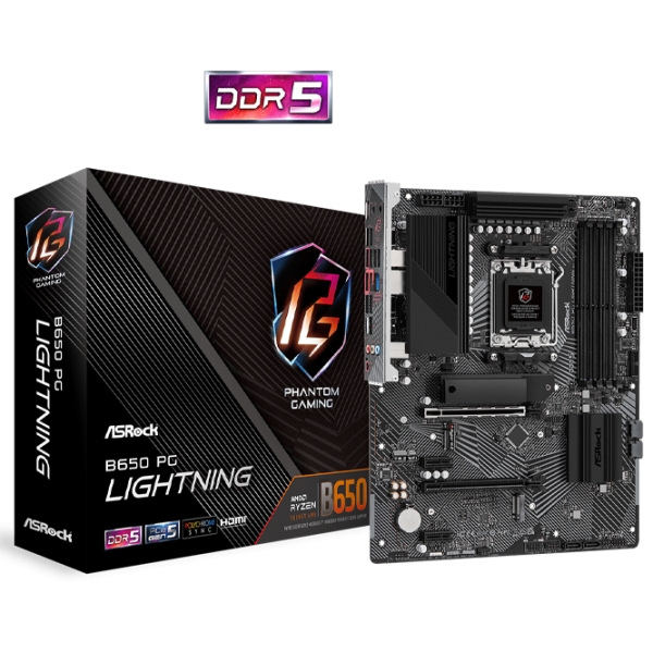 Материнская плата ASRock B650M PG LIGHTNING mATX  photo 5
