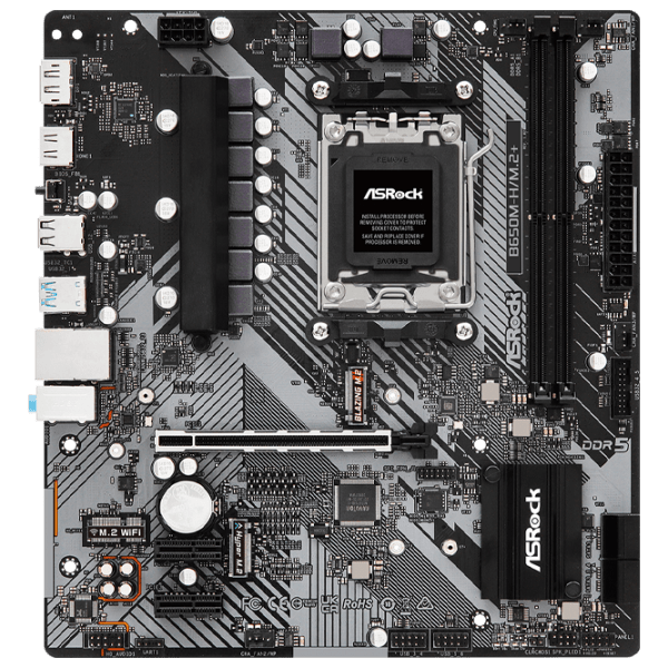 Материнская плата ASRock B650M-H/ M.2+ micro ATX  photo 1