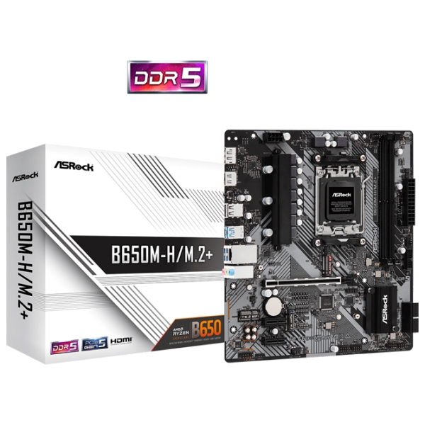 Материнская плата ASRock B650M-H/ M.2+ micro ATX  photo 5