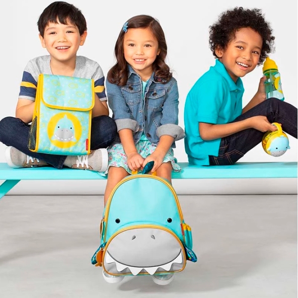 Ghiozdan pentru copii Skip Hop Zoo Blue  photo 3