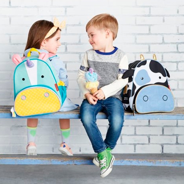 Ghiozdan pentru copii Skip Hop Zoo Blue  photo 5