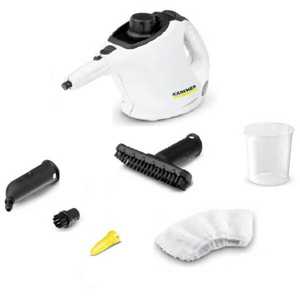 Curățitor cu aburi KARCHER SC1 EasyFix White 1200 W, 40 g/ min, photo 2