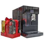 Aparat de cafea Kaffit A5 + Cafea cadou Black 1400 W, 1.3 l, Bloc termic