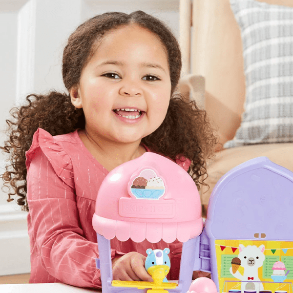 Set jucării Skip Hop Zoo Magazinul cu inghețată 9M807010 Purple 2+ photo 2