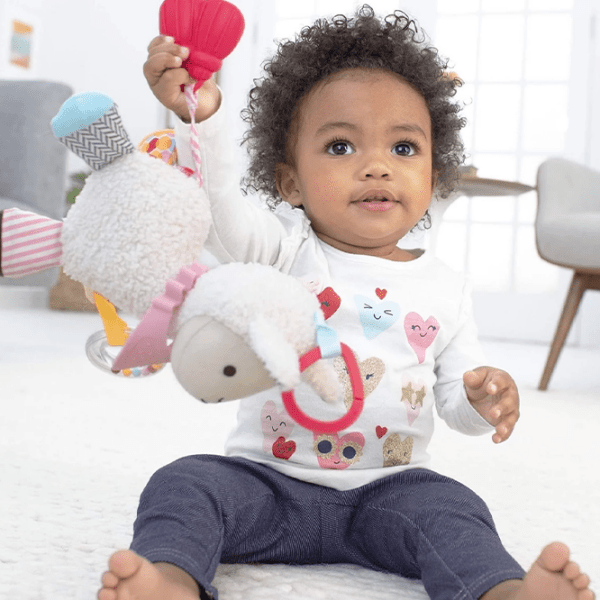 Jucărie moale Skip Hop Bandana Buddies 9H835910 White 0+ photo 2