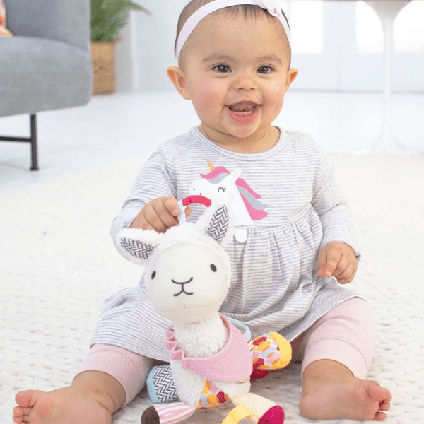 Jucărie moale Skip Hop Bandana Buddies 9H835910 White 0+ photo 3