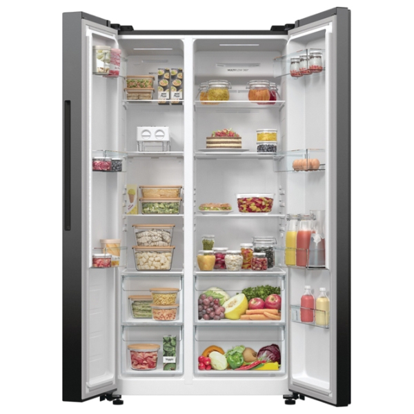 Холодильник Gorenje NRR9185DABXL Черный 358Л/ No Frost, 192л/ No Frost, D photo 4