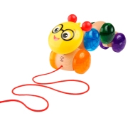 Jucărie de împins și tras Hape Baby Einstein Inch Along Cal 11655  12+