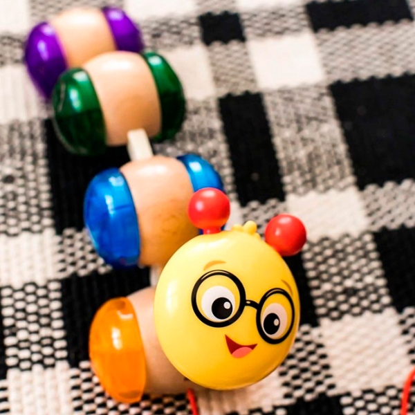 Jucărie de împins și tras Hape Baby Einstein Inch Along Cal 11655  12+ photo 2
