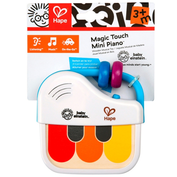 Jucărie muzicală Hape Baby Einstein Mini-pian magic 12008 White 0.3+ photo 1