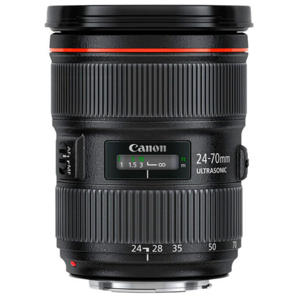 Объектив Canon EF 24-70 mm f/ 2.8L II USM, Черный  photo 4