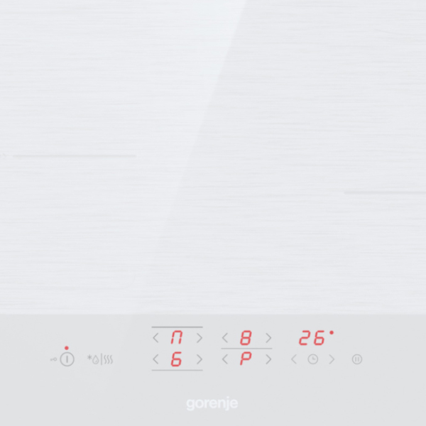 Plită încorporabilă cu inducție Gorenje IT643SYW7 White Vitroceramică, 7200 W photo 5