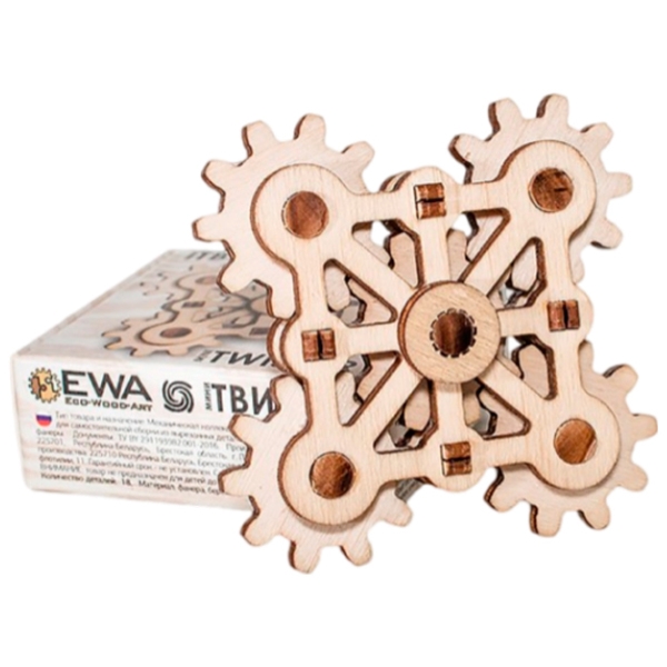 Пазл 3D Ewa Toys Twister Mini (4815123000143) Количество деталей: 18, Рекомендуемый возраст: 14+ photo 2