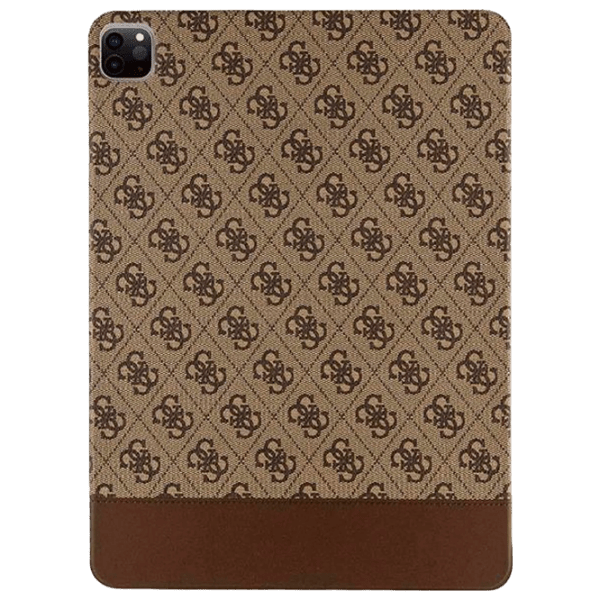Husă pentru tabletă Apple iPad Pro 12.9" (5th generation) GUFCP12PS4SGW Brown Guess, 12.9", Piele artificială photo 2
