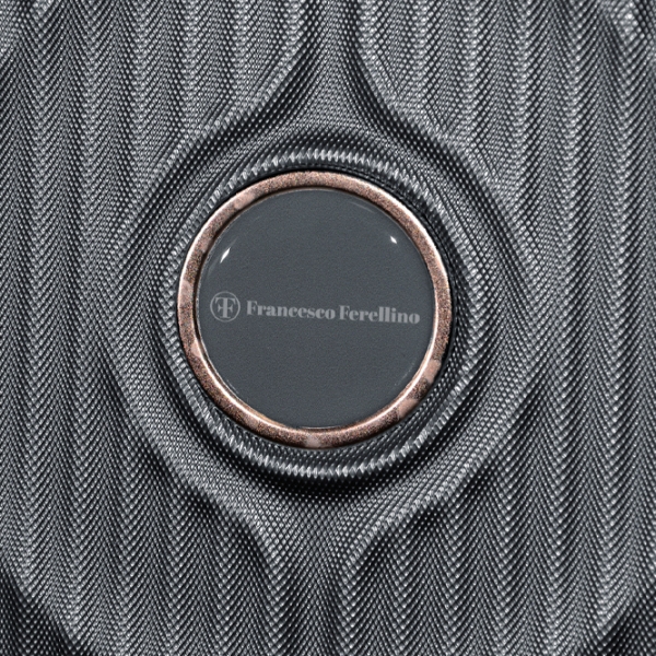 Valiză Francesco Ferellino Fossette Grey Dark 102 l  photo 6