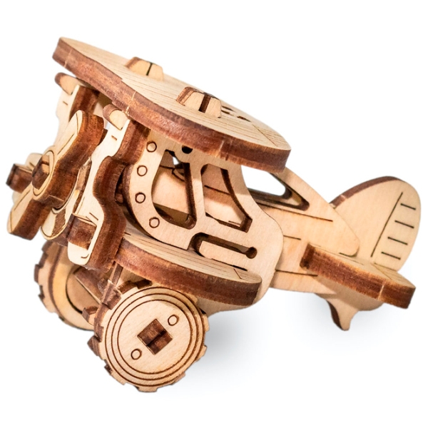 Пазл 3D Ewa Toys Plane (4815123000693) Количество деталей: 22, Рекомендуемый возраст: photo 3