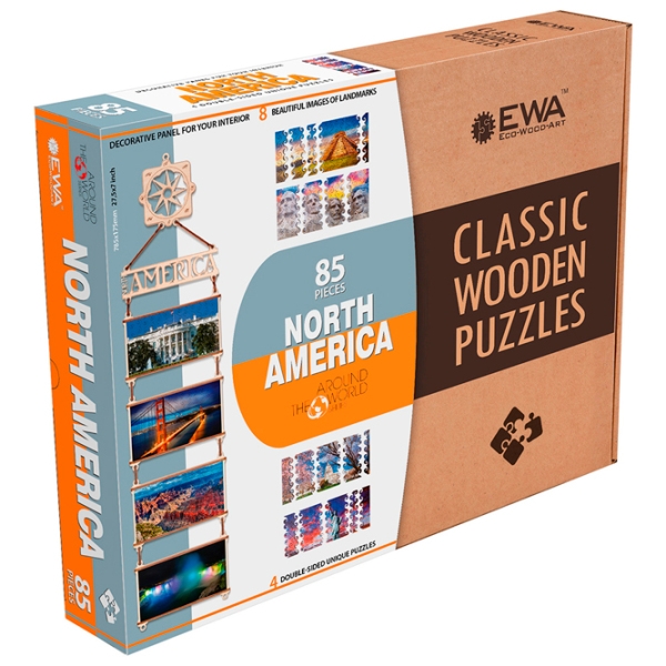 Пазл 2D Ewa Toys North America (4815123001447) Количество деталей: 85, Рекомендуемый возраст: 8+ photo 3