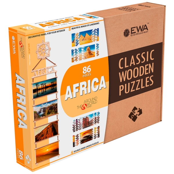 Пазл 2D Ewa Toys Africa (4815123001416) Количество деталей: 86, Рекомендуемый возраст: 8+ photo 3