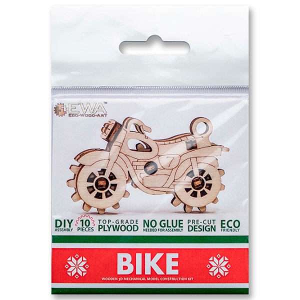 Пазл 3D Ewa Toys Bike (4815123000549) Количество деталей: 10, Рекомендуемый возраст: 14+ photo 2