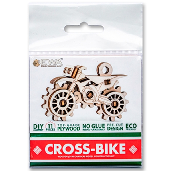 Пазл 3D Ewa Toys Crossbike (4815123000532) Количество деталей: 11, Рекомендуемый возраст: 10+ photo 2
