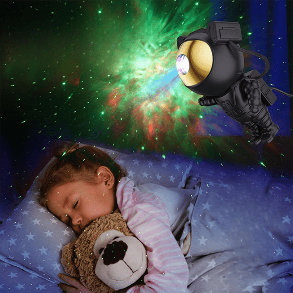 Проектор звезд Starry Sky Astronaut Galaxy Черный универсальный, photo 5