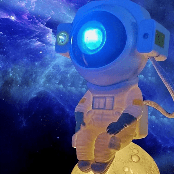 Проектор звезд Starry Sky Astronaut Moon Белый универсальный, photo 4