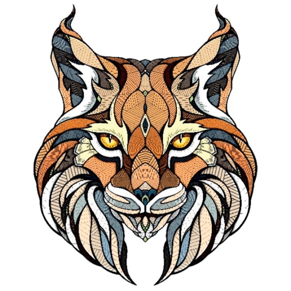 Пазл 2D Ewa Toys Lynx S (4815123001836) Количество деталей: 80, Рекомендуемый возраст: 8+ photo 1