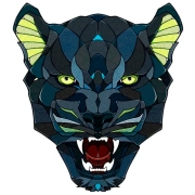 Пазл 2D Ewa Toys Panther S (4815123001843) Количество деталей: 80, Рекомендуемый возраст: 8+