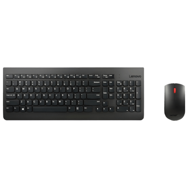Клавиатура и Мышь Lenovo Essential Черный Для дома и офиса, Беспроводные photo 1