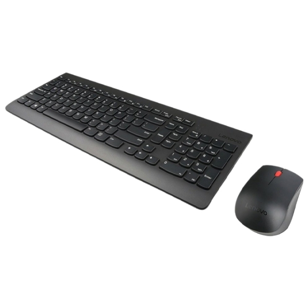 Клавиатура и Мышь Lenovo Essential Черный Для дома и офиса, Беспроводные photo 2