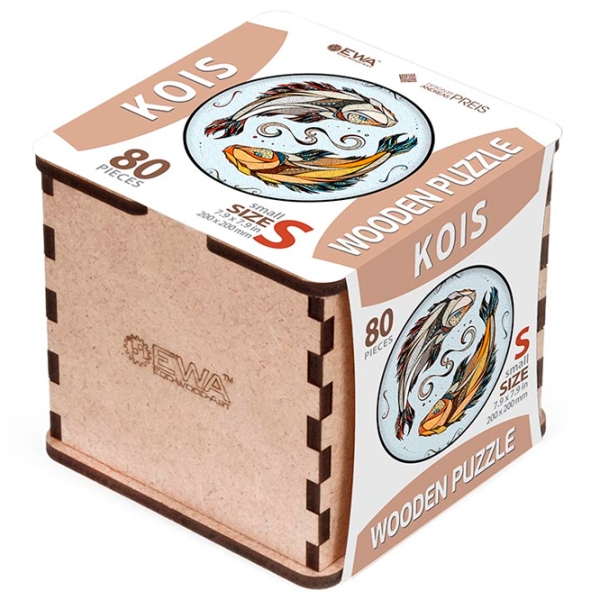 Пазл 2D Ewa Toys Koi S (4815123002253) Количество деталей: 80, Рекомендуемый возраст: 8+ photo 3