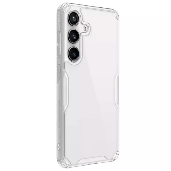 Чехол для смартфона Samsung Galaxy S24 Plus (Nature) Прозрачный Белый Nillkin, TPU, Back photo 3