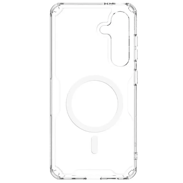 Чехол для смартфона Samsung Galaxy S24 Plus (Nillkin Magnetic) Прозрачный Белый Nillkin, PC, MagSafe Back photo 5