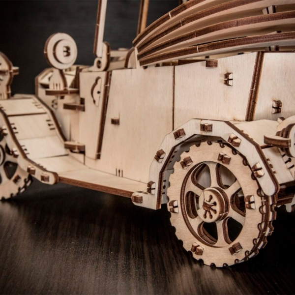 Пазл 3D Ewa Toys Retrocar (4815123000372) Количество деталей: 315, Рекомендуемый возраст: 14+ photo 6