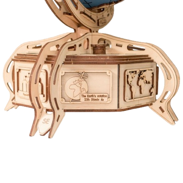 Пазл 3D Ewa Toys Globe (4815123000396) Количество деталей: 393, Рекомендуемый возраст: 14+ photo 2