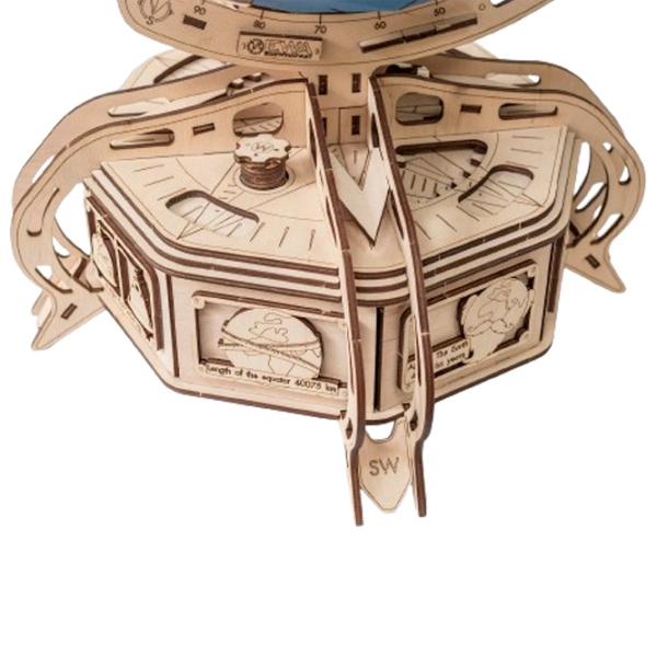 Пазл 3D Ewa Toys Globe (4815123000396) Количество деталей: 393, Рекомендуемый возраст: 14+ photo 3