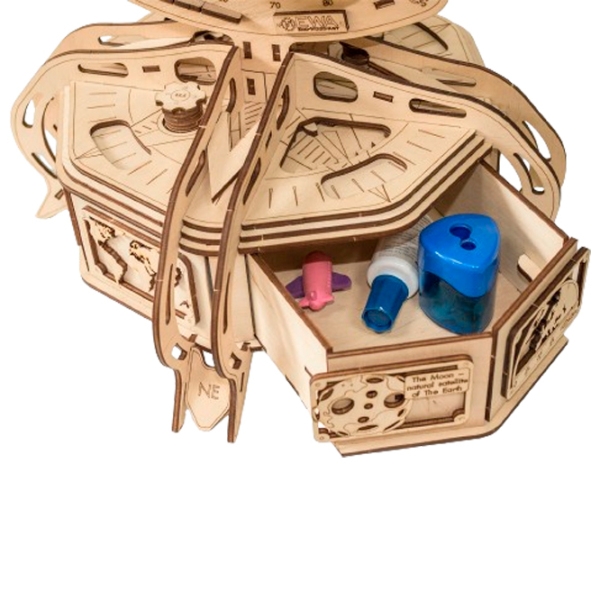 Пазл 3D Ewa Toys Globe (4815123000396) Количество деталей: 393, Рекомендуемый возраст: 14+ photo 4