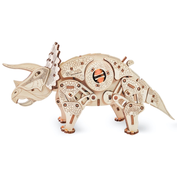Пазл 3D Ewa Toys Трицератопс (4815123000570) Количество деталей: 283, Рекомендуемый возраст: 14+ photo 5