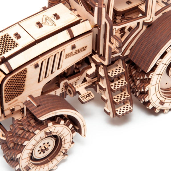 Пазл 3D Ewa Toys Tractor Belarus-2022 (4815123000877) Количество деталей: 342, Рекомендуемый возраст: 14+ photo 7