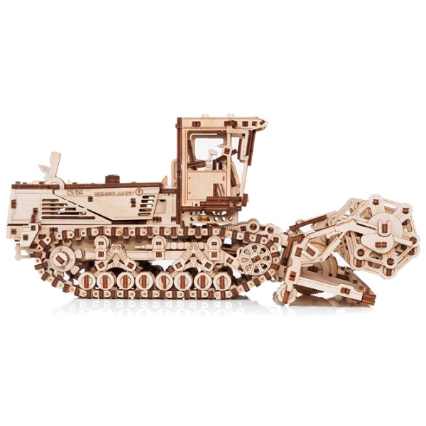Puzzle 3D Ewa Toys Self-Propelled Mower CS-150C (4815123002932) Numărul de piese: 963, V&acirc;rsta recomandată: 14+ photo 3