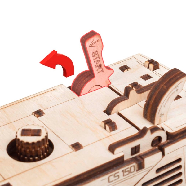 Puzzle 3D Ewa Toys Self-Propelled Mower CS-150C (4815123002932) Numărul de piese: 963, V&acirc;rsta recomandată: 14+ photo 9