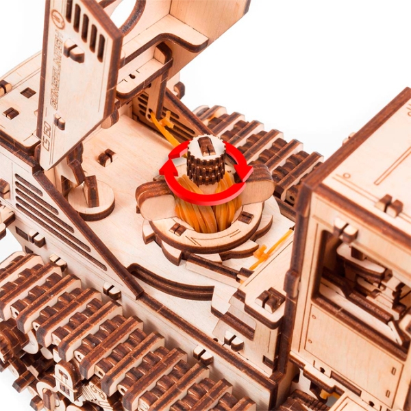 Puzzle 3D Ewa Toys Self-Propelled Mower CS-150C (4815123002932) Numărul de piese: 963, V&acirc;rsta recomandată: 14+ photo 11
